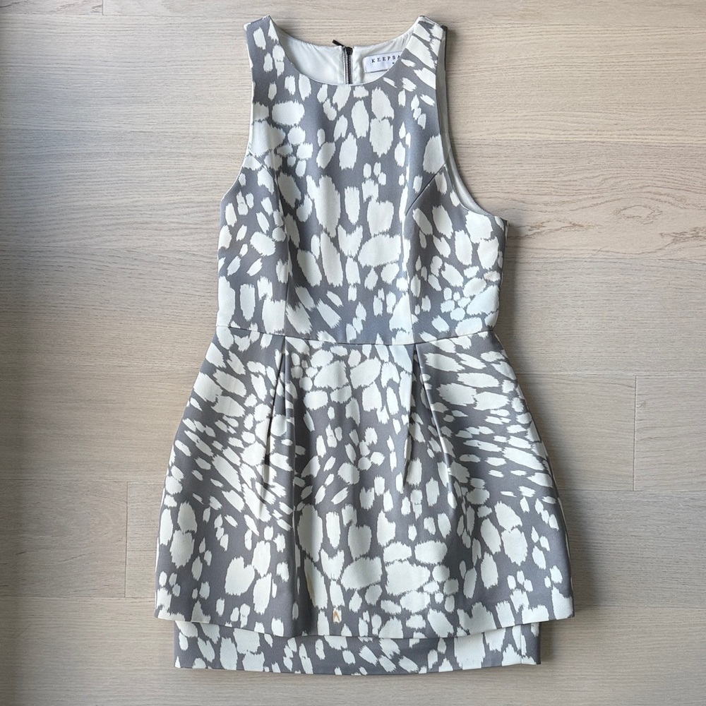 KEEPSAKE the Label Animal Print Mini Dress